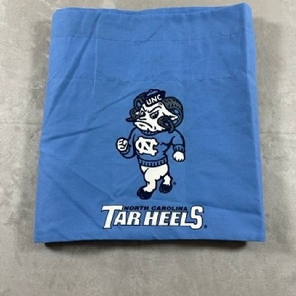 Sports Coverage Curtain Topper Unisex 85x15 Blue UNC Tar Heels Rameses Valance